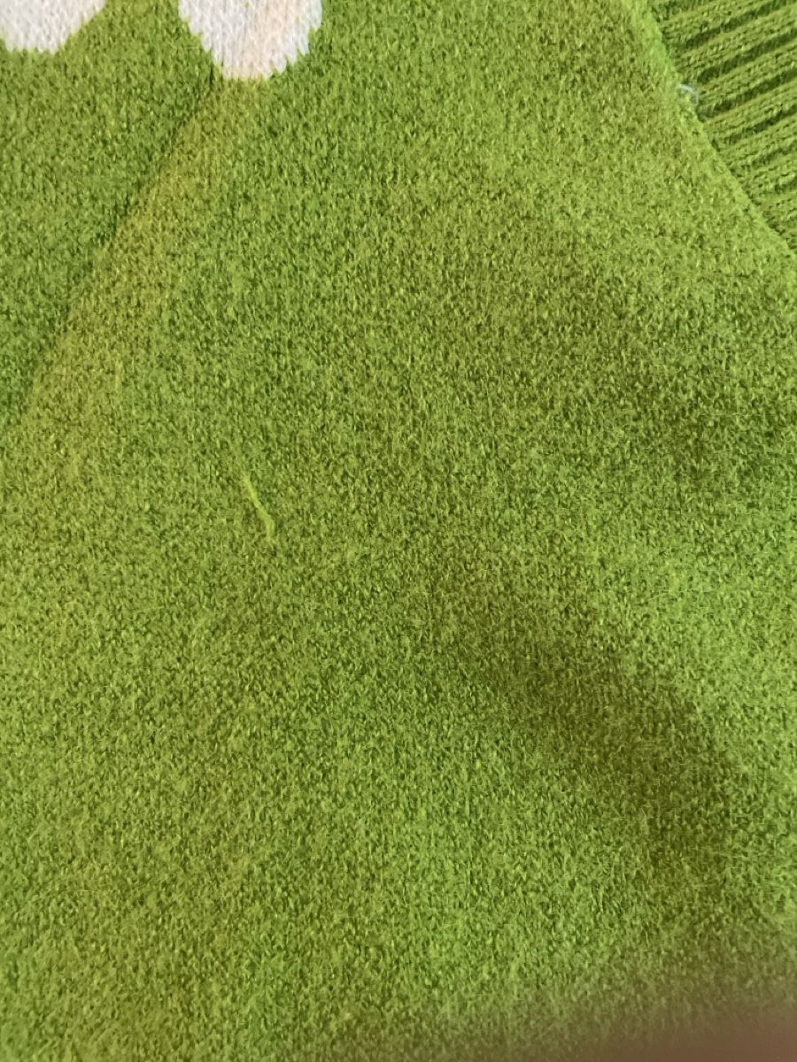 Maglioni & Felpe: Grüne Strickjacke mit Blumenmuster, 13-14 J – Nuovo (secondo la descrizione) da Rüfenacht BE venduto da Edinas_shop 3