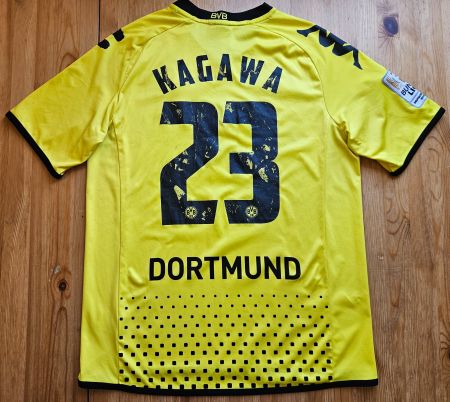 Borussia Dortmund Trikot #23 Kagawa Kappa Gr. L BVB Evonik