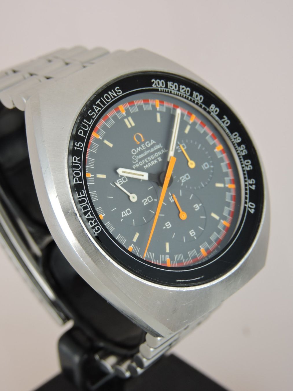 Omega Orologi: 1971 Omega Speedmaster Mark II Pulsations, Racing - Serviced – Usato da Bern venduto da Vintage-Oyster 5