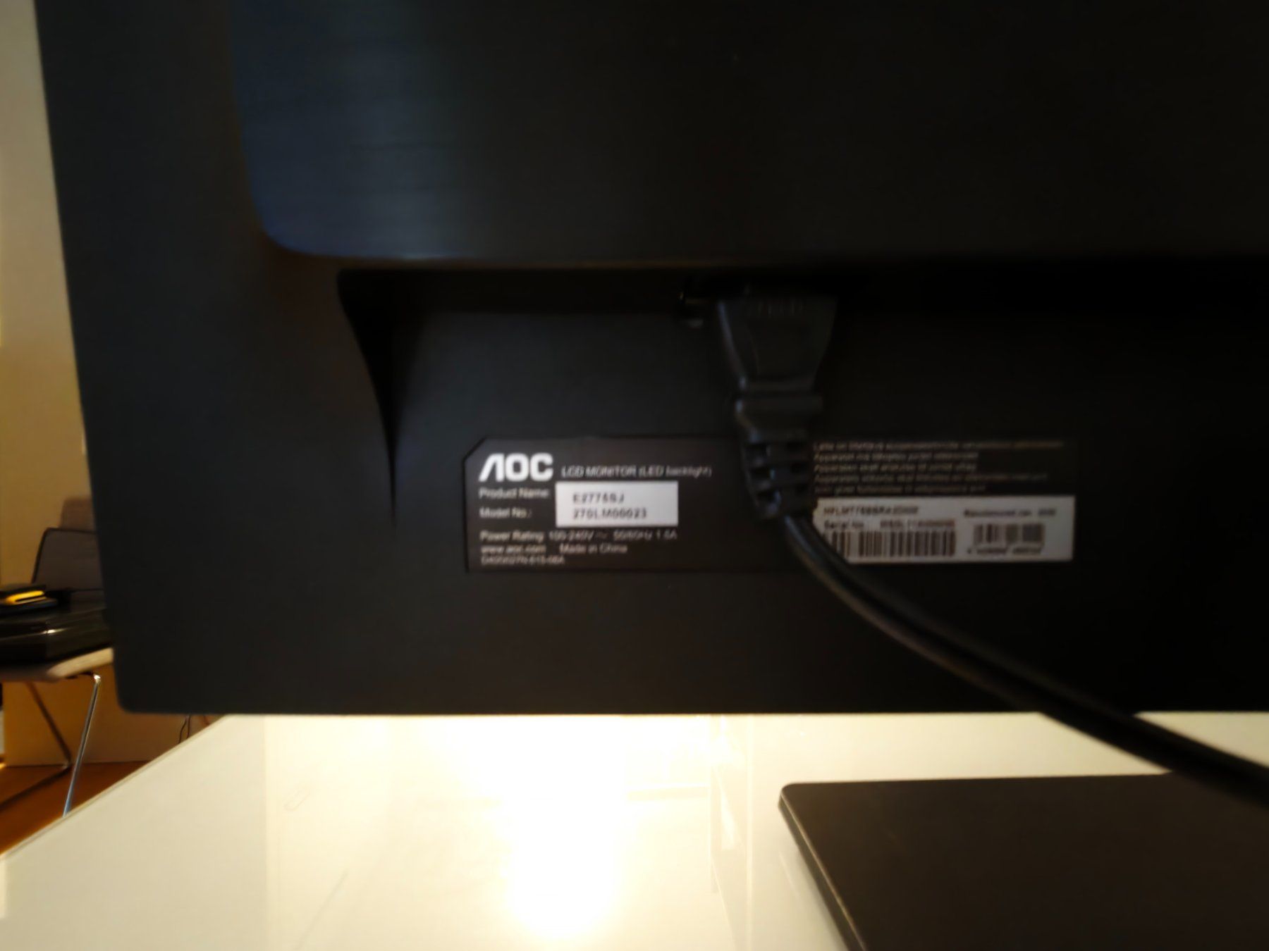 AOC Monitore: AOC Bildschirm 27" (~69cm) – Gebraucht aus Bern von dan_z5f7 1