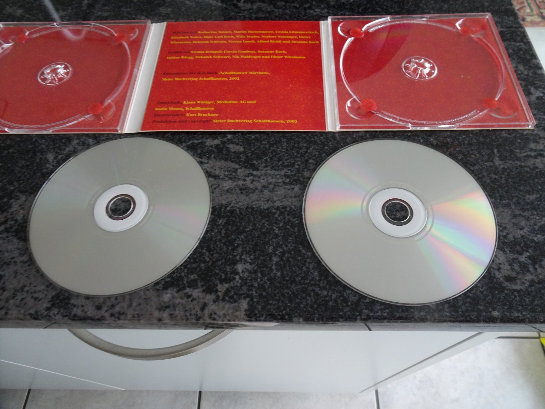 CDs: Schafhauser Märchen CD 1+2 Sammlung Ganze CD kontrolliert JU – Gebraucht aus Zürich von Roulet 3