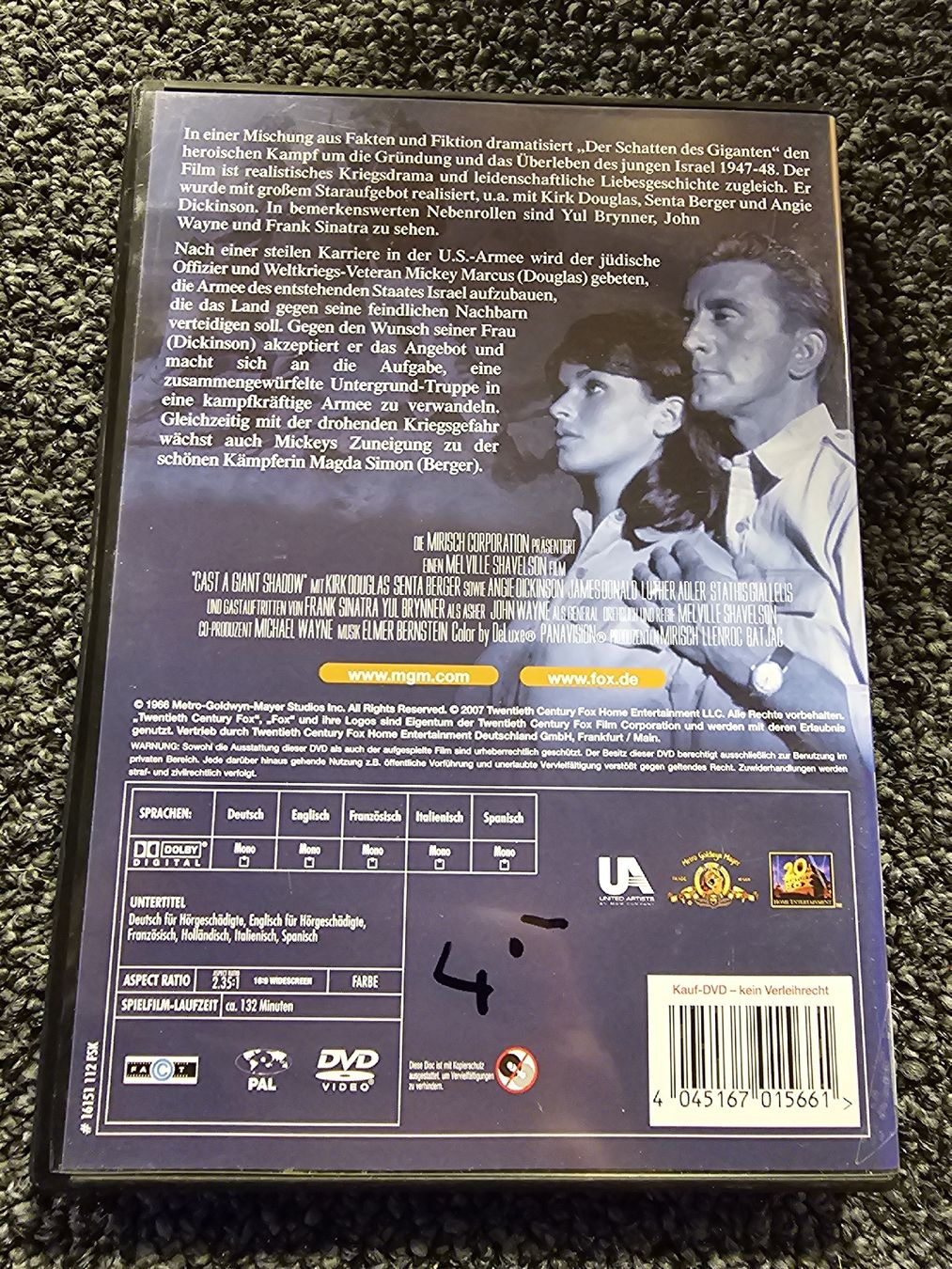 Tutti i DVDs: Die Schatten der Giganten (21149) – Usato da Ruswil venduto da jan_bxl5 1