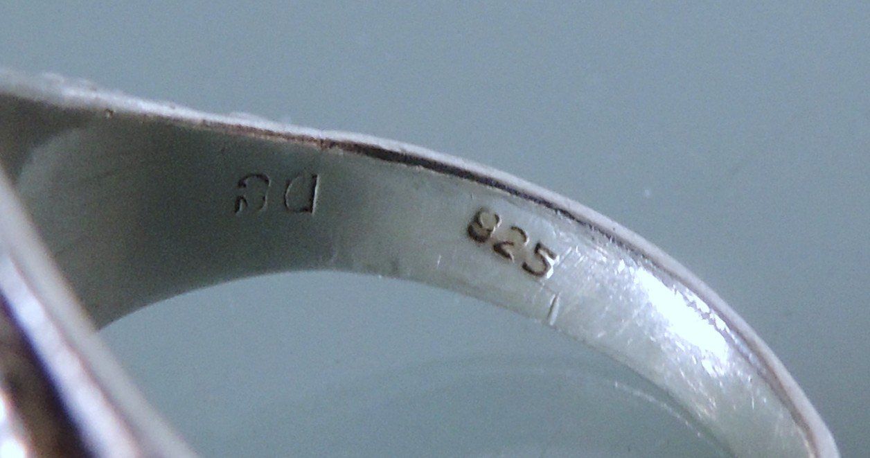 Anelli: Karneol Silber 925 Fingerring Gr. 53 – Usato da Waldenburg venduto da schaller707 5