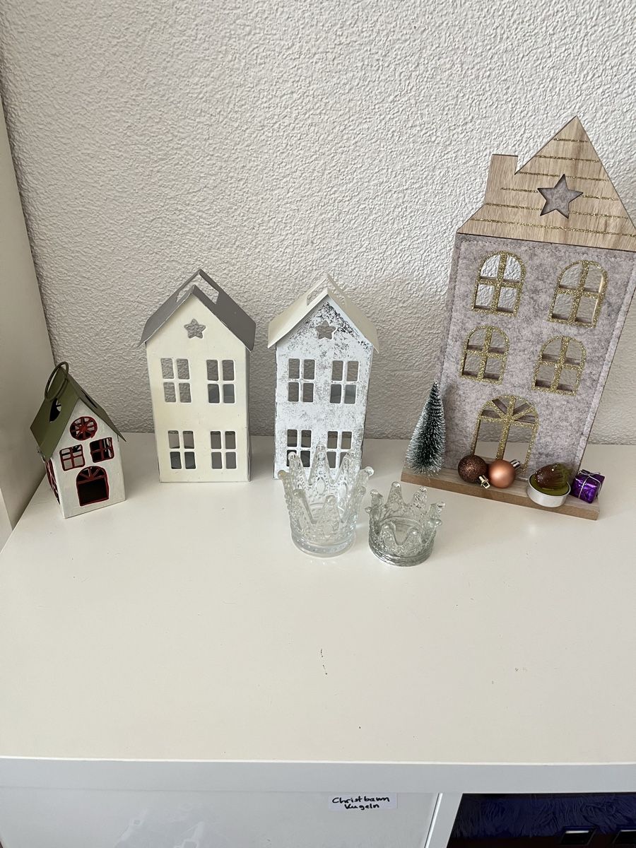 Tutte le decorazioni: Winterlandschaft Häuschen Häuser Weihnachtsdeko Herbstdeko – Usato da Frauenfeld venduto da Babytimmy 1