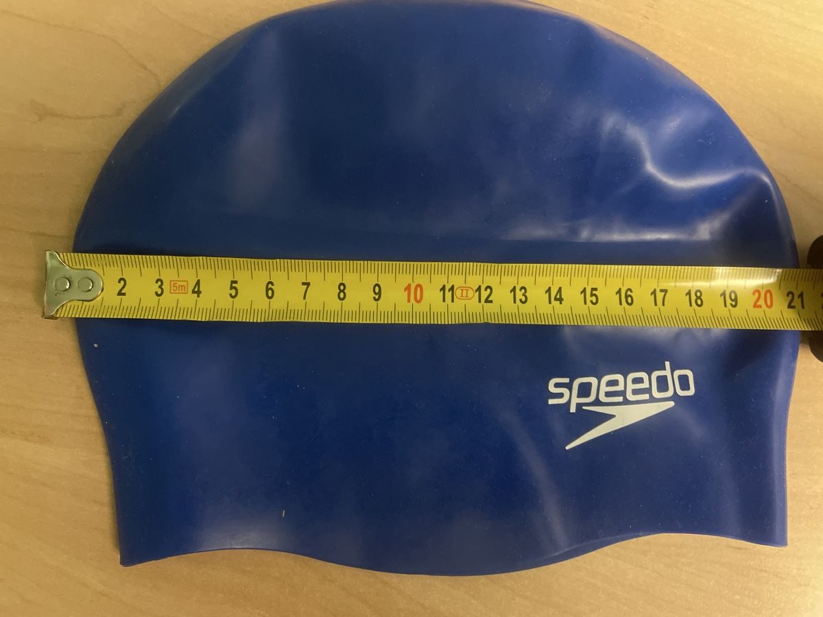 Speedo Altro abbigliamento per bambino: Speedo Badekappe Schwimmhaube blau, neu – Nuovo e nell'imballaggio originale da Obergerlafingen venduto da cabo4