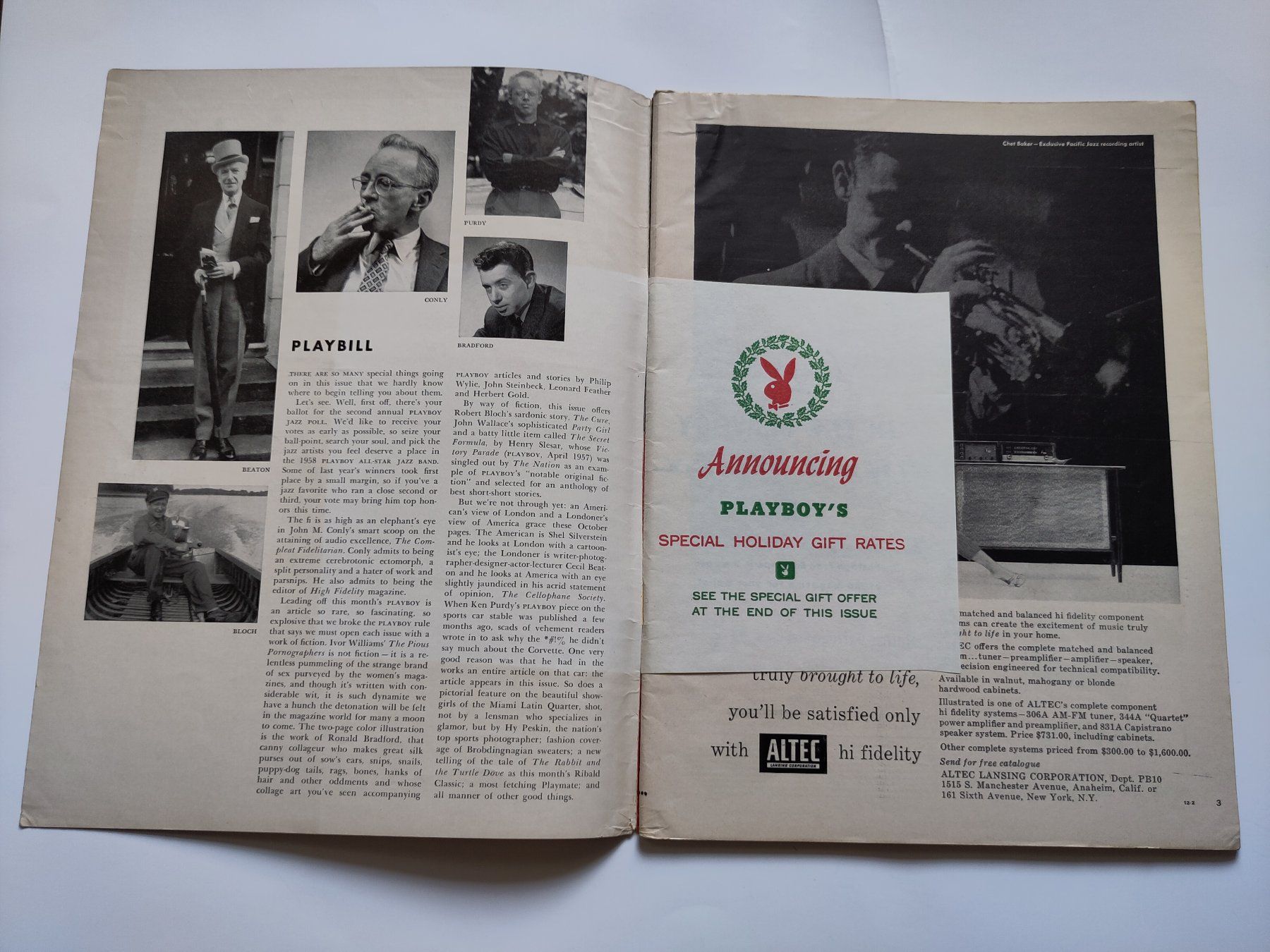 Revues & Magazines: Playboy Magazin Oktober 1957 – D'occasion à Schaffhausen par RolfMeister 1