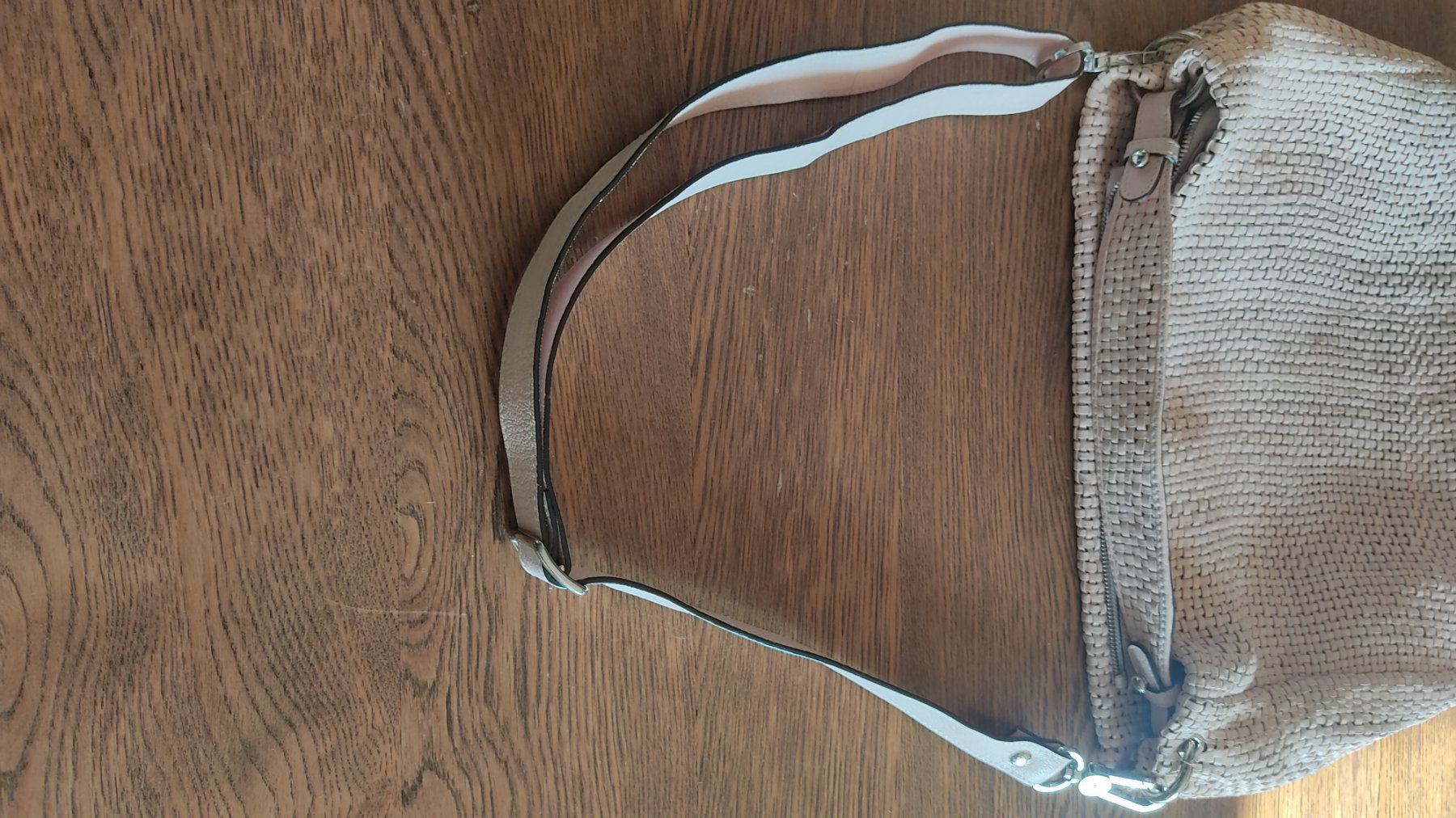 Abro Taschen für Damen: ABRO Tasche rosa geflochten – Gebraucht aus Schaffhausen von gab_v5qf 8
