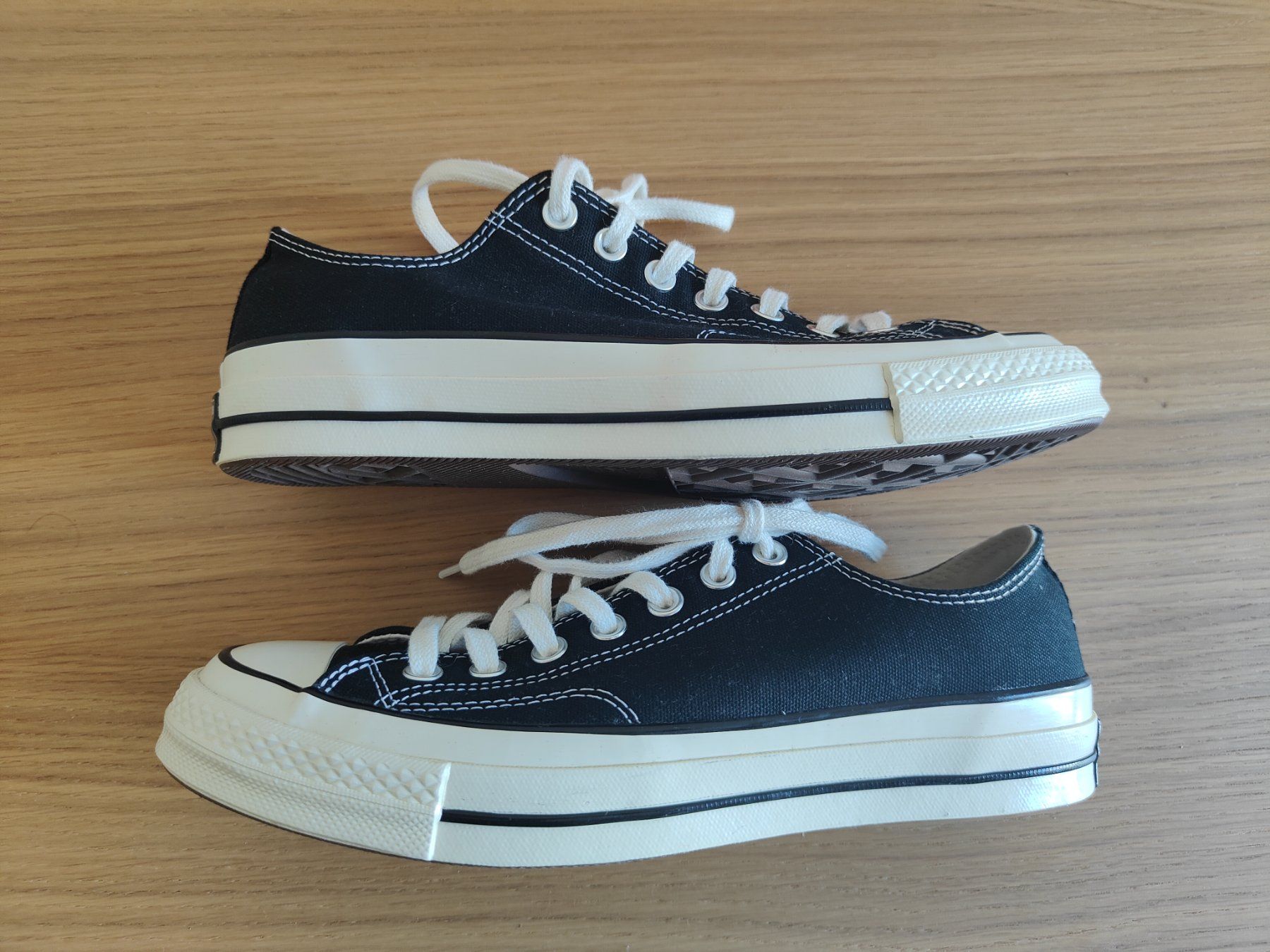 Converse Scarpe da uomo: CONVERSE Chuck 70 OX Black/Egret Gr. 42 – Usato da Olten venduto da Gegendiekultur 4