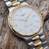 LONGINES V.H.P CONQUEST TIME ZONE L1.613.3 35mm Vintage 