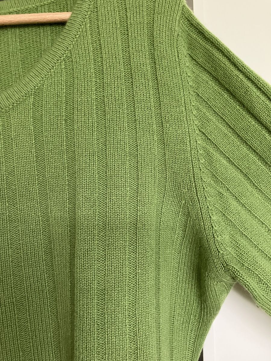 Pullover & Sweatshirts: 100% Kaschmir Pullover, Grösse L-XL, grün – Gebraucht aus Basel von aaliinee_h 2