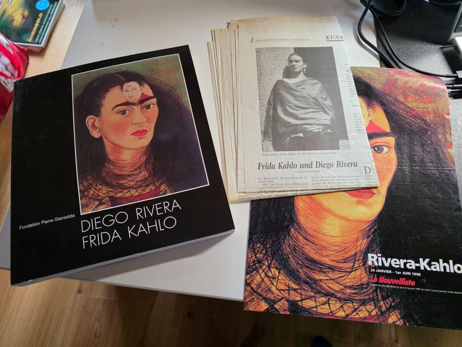Libri: Diego Rivera - FRIDA KAHLO - Foundation Pierre Gianadda 1998 – Usato da Walterswil BE venduto da Lonitti 8