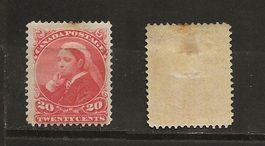 Canada Victoria 20c 1893 *