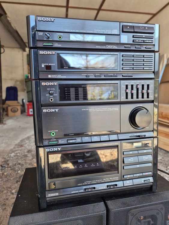 Amplificateur Vintage Sony D-507 – Chaîne Hifi Intégré 2 Sorties – Occasion