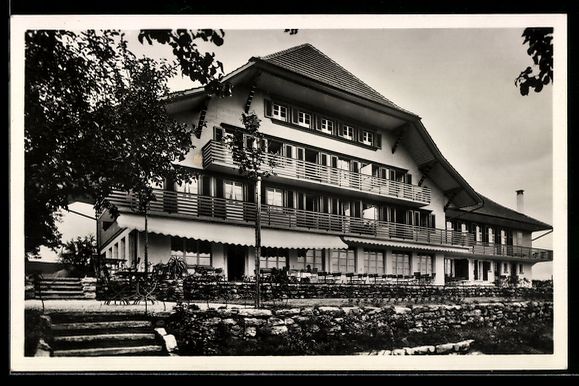 Cartoline postali: AK Affoltern i. E., Gasthof z. Sonne – Usato da Berlin venduto da bartko-reher