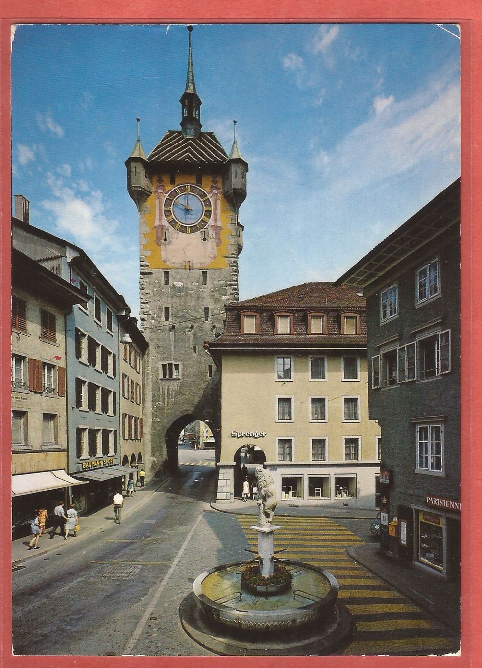 Cartes postales: Baden - Löwenplatz 1974 – D'occasion à Fislisbach par Porano