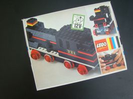 Lego vintage Nr 721 12 Volt Dampflokomotive selten ovp