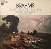 Brahms – Serenade Nr. 1 (LP, Heinz Bongartz)