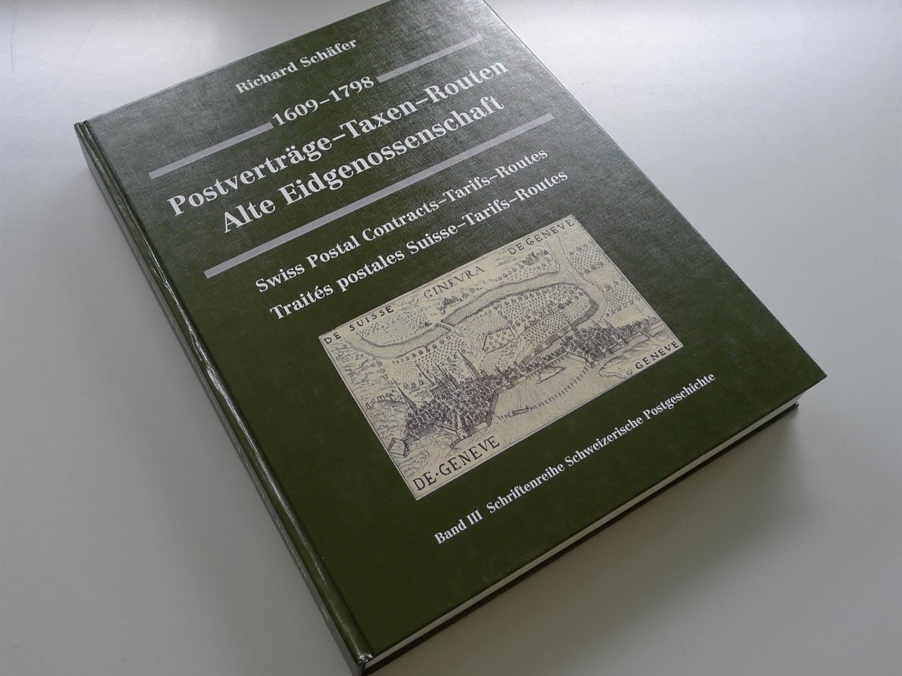 Tutti i francobolli: Postverträge: Alte Eidgenossenschaft:  SCHÄFER-BUCH – Usato da Sursee venduto da Luzernerraute