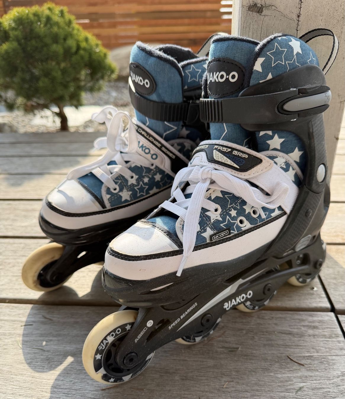 Jako-O Pattini in linea & Pattini a rotelle: Inlineskates im coolen Turnschuh-Look – Usato da Hittnau venduto da 25wiLson