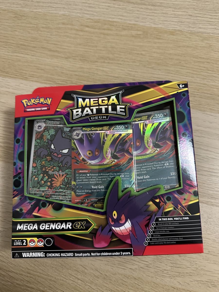 Pokémon Sammelbilder & Trading cards: Pokemon Mega Gengar EX Battle Deck new, never opened – Neu und originalverpackt aus Lausanne von lui_d9g6