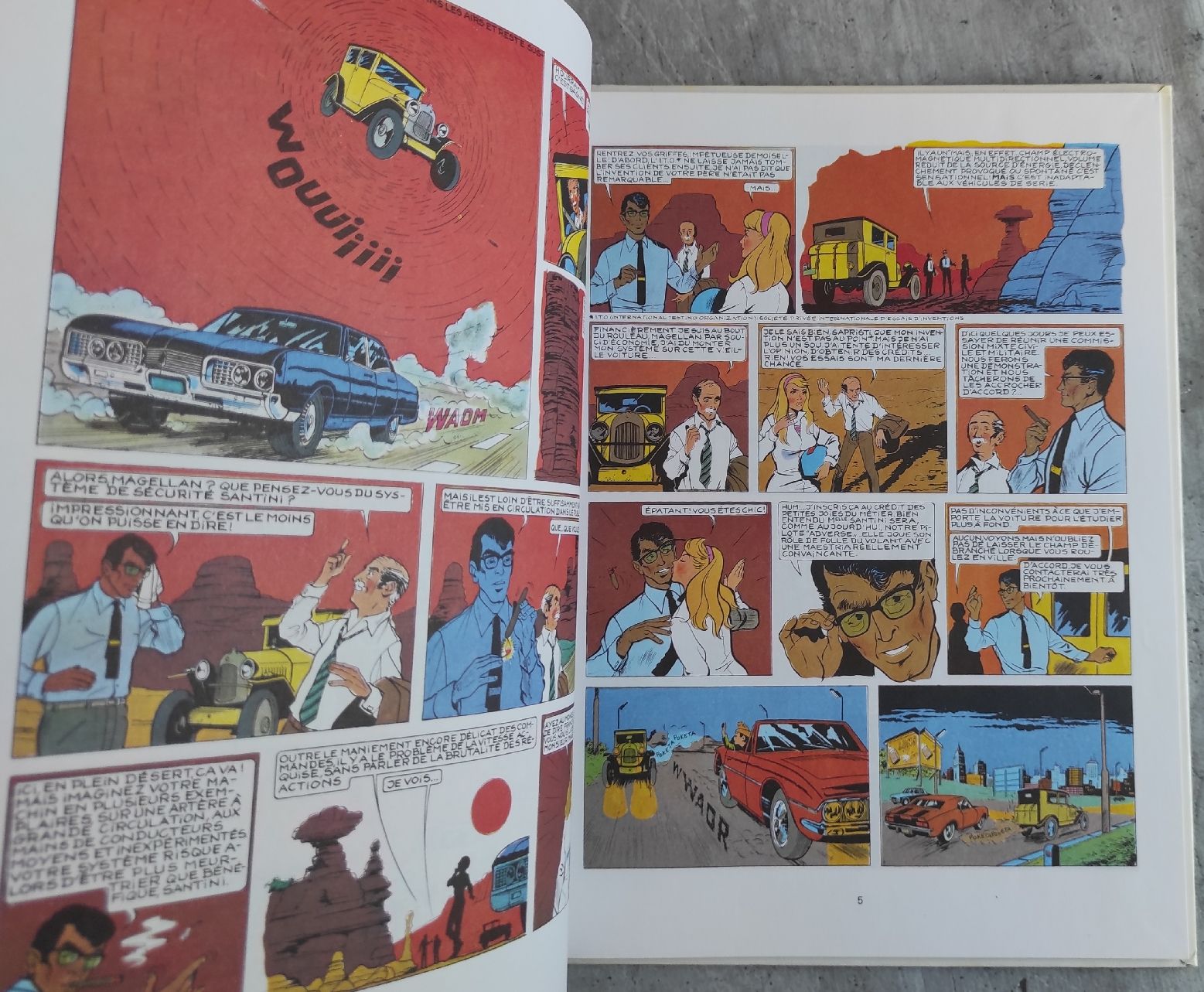 Fumetti: Mr. MAGELLAN 4. I.T.O. (Geri & Van Hamme) – Usato da Biel/Bienne venduto da pijama 3