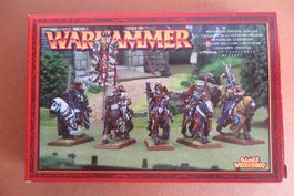 Warhammer - Bretonen - 5 Questritter - Metall - OOP
