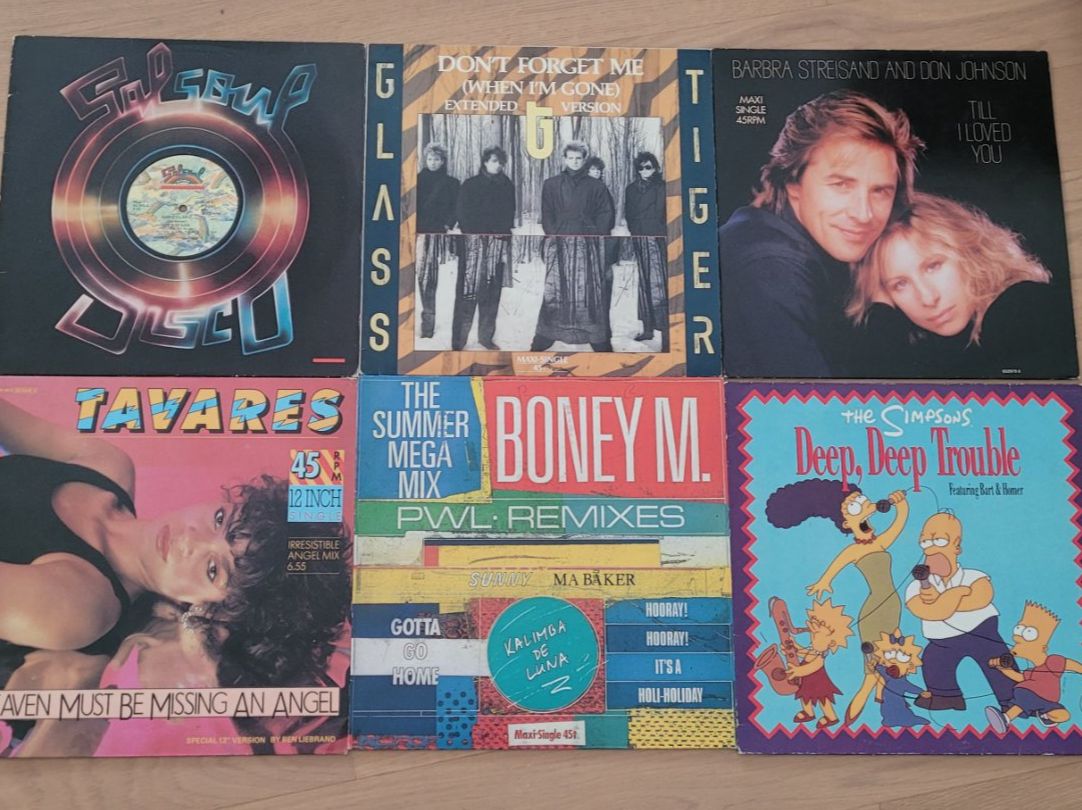 Schallplatten: 6 Divers Maxi – Gebraucht aus Martigny von MZ-67