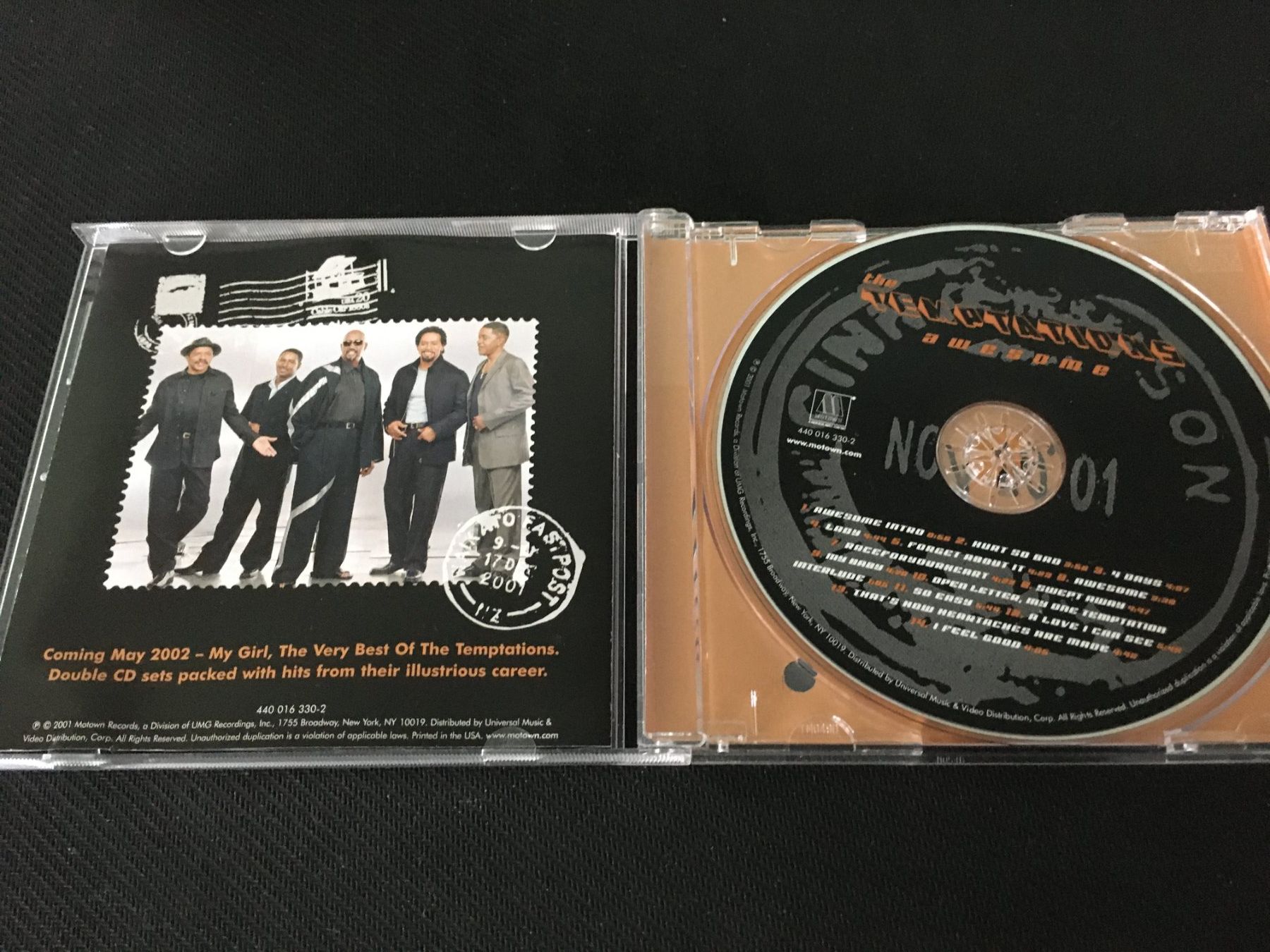 CDs: The Temptations - Awesome -CD- – Gebraucht aus St.Gallen von MedienJoe 1