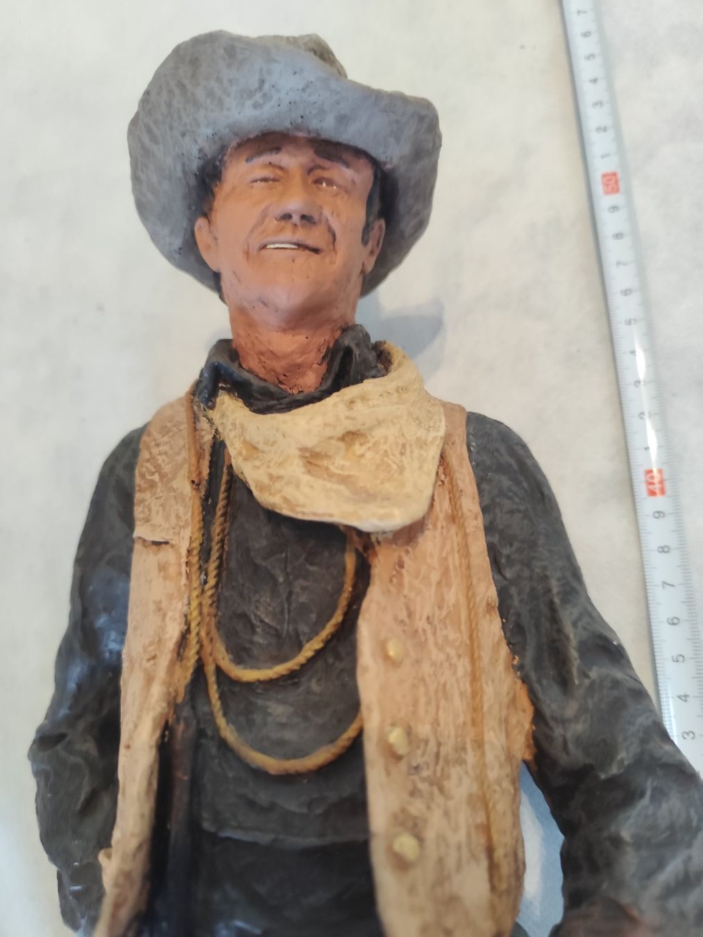 Sculture & Statue: Bronce Figur von John Wayne – Usato da Dietikon venduto da nala_66 3