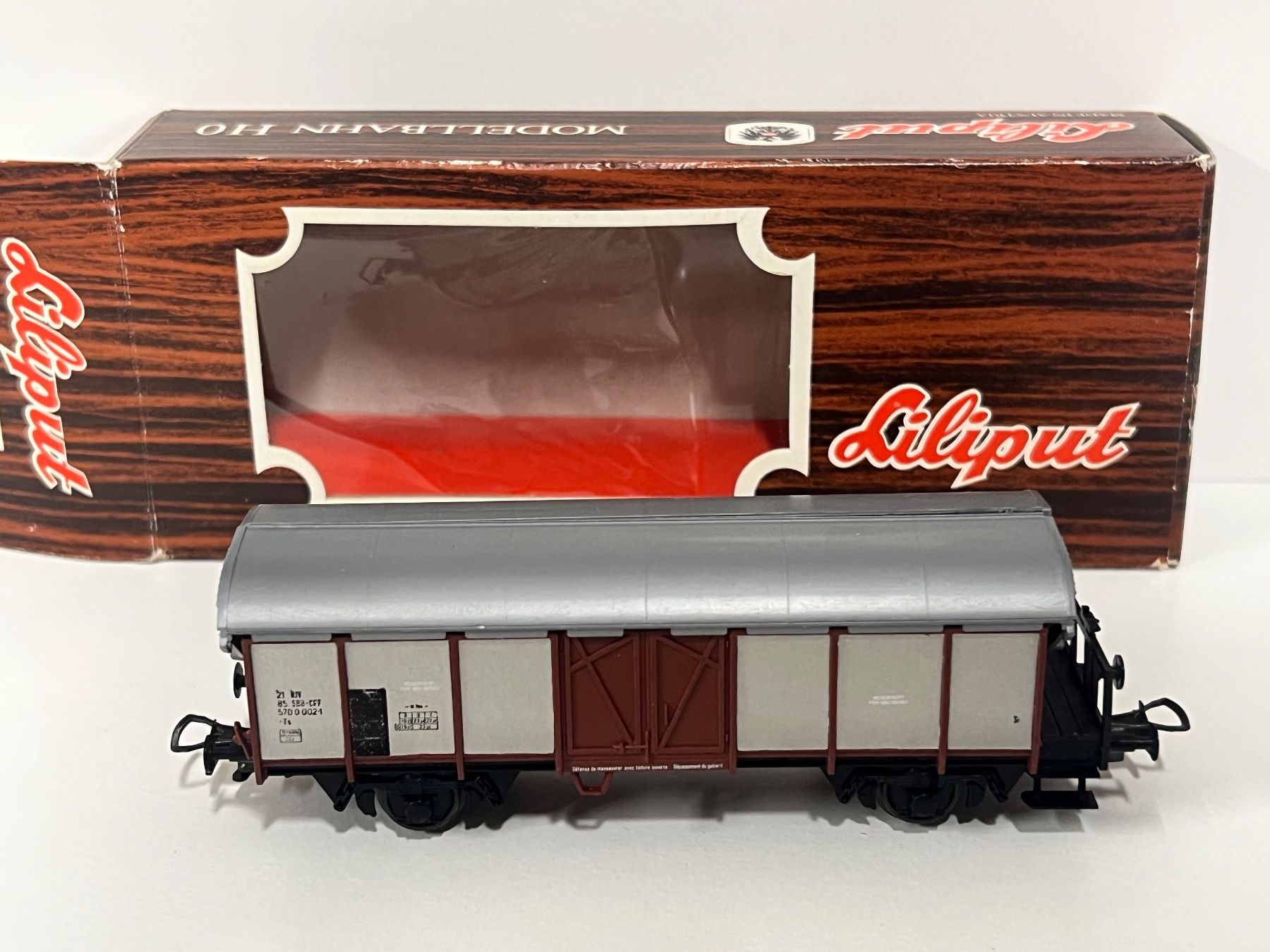 Liliput Modellini di ferrovie: LILIPUT HO Güterwagen SBB – Usato da Geroldswil venduto da TopTrain54 1
