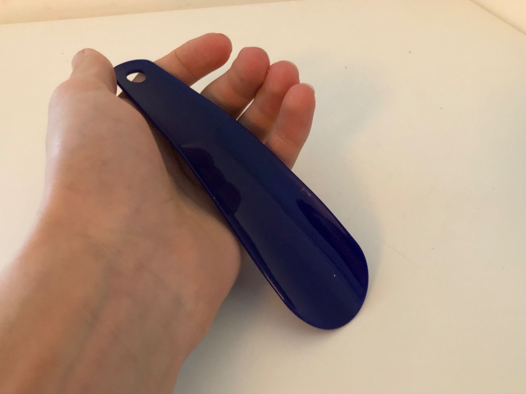 Altro in  Abbigliamento & Accessori: Schuhlöffel / Schuhanzieher, blau – Nuovo e nell'imballaggio originale da Wettingen venduto da Chnoelleli 1