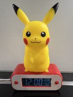 Réveil numérique Pokémon Pikachu avec affichage LED