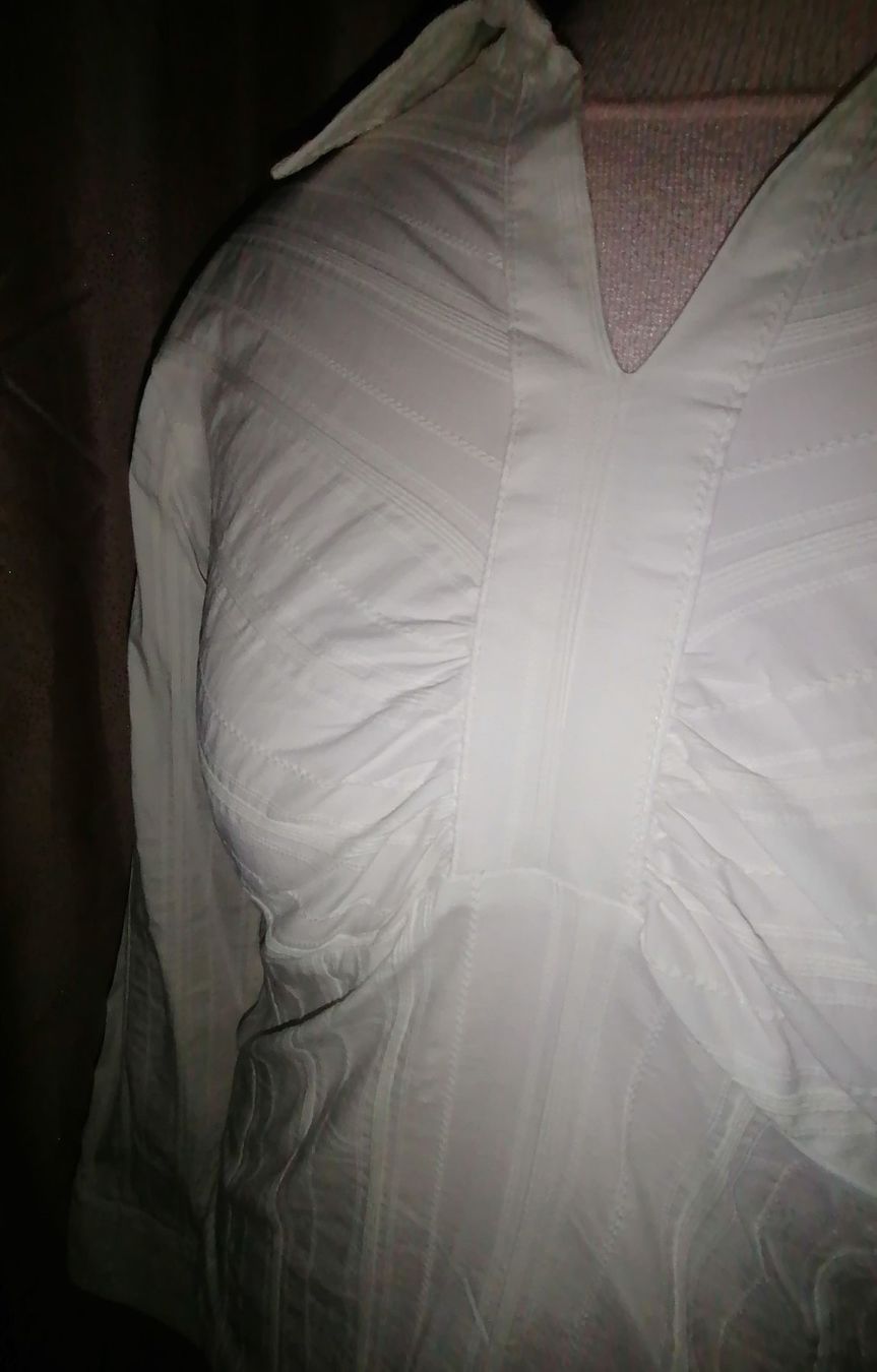 Camicette: splendide Retro Bluse Stretch – Usato da Corcelles-près-Payerne venduto da RxOne_Krs 6