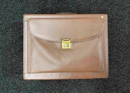 Vintage Leder-Aktentasche – Klassische Dokumententasche Brau