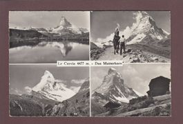 CERVIN - MATTERHORN - 4 Bilder