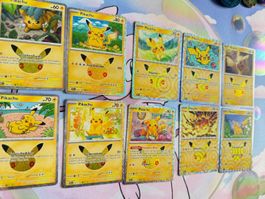 Pokemon Pikachu 30th 10stk