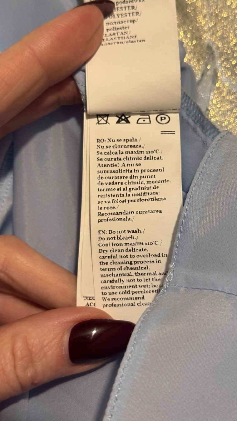 Vestiti: NISSA BLAUES KLEID MIT BLUMENMUSTER – Nuovo (secondo la descrizione) da Altendorf venduto da Ro 4