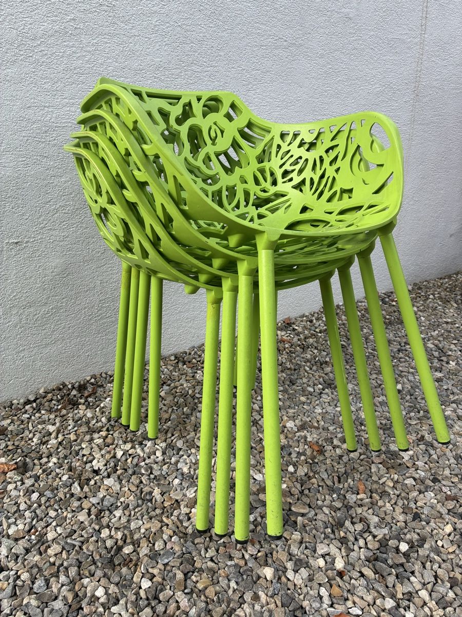 Poltrone: Vier Gartenstühle Sessel Design – Usato da schönenwerd venduto da quartier9 5