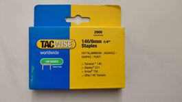 Tacwise Heftklammern 140/6mm, 2000 Stk, Neuwertig