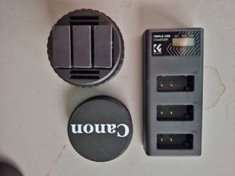 K&F CONCEPT 3er-Pack LP-E17 1250mAh Akku