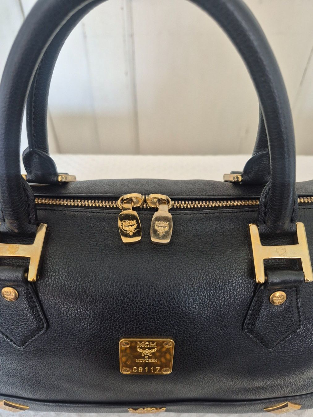 Mcm Borse da donna: MCM Boston Bag, aus Leder – Usato da Dottikon venduto da Pega7 2
