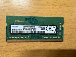 Samsung DDR4 3200MHz So-Dimm sodimm Ram Arbeitsspeicher
