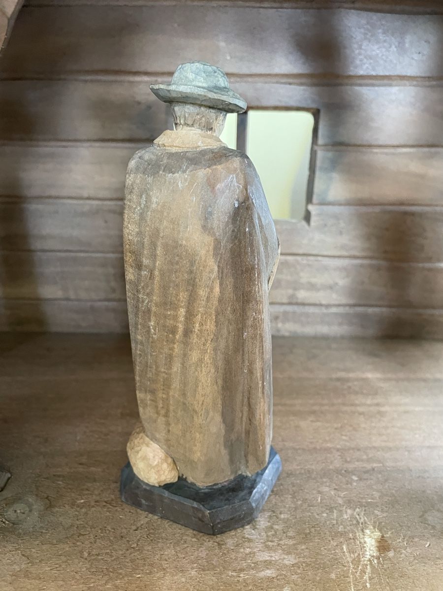 Statuette: Dudelsackbläser mit Schaf E.Thomann Brienz – Usato da Flawil venduto da Naphtali 3