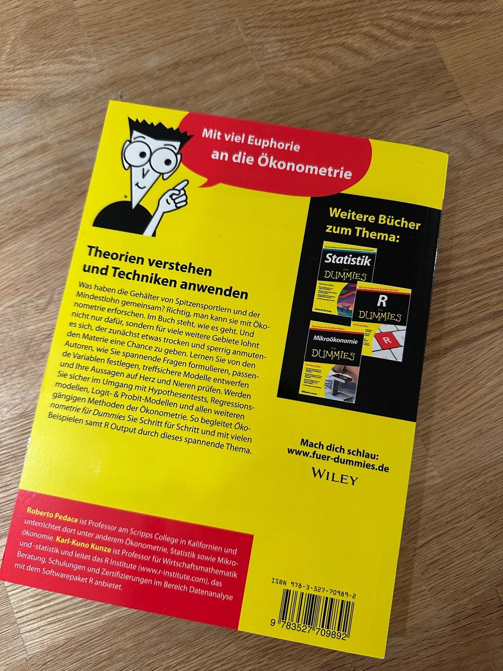 Libri: Buch Ökonometrie für Dummies – Usato da Basel venduto da pat_655x 1