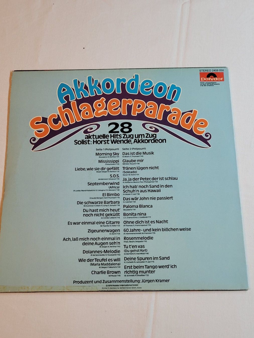 Dischi in vinile: Vinyle - Accordéon Schlagerparade - 28 Hits – Usato da La Chaux-de-Fonds venduto da reu_kx5l 1