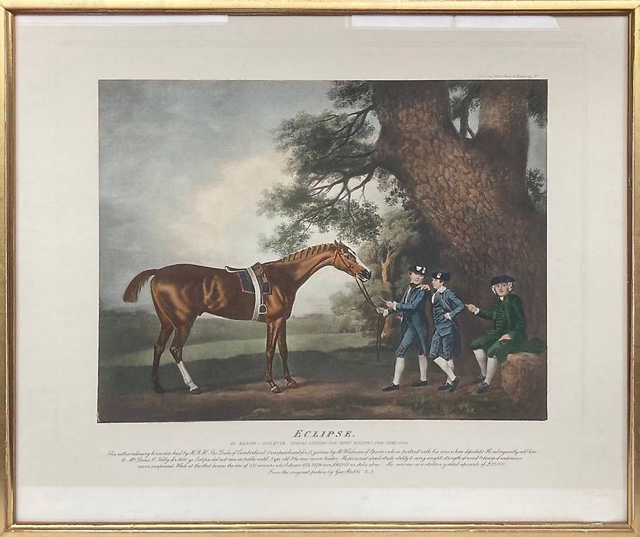 Poster & Bilder: Diverse antike Kunstdrucke mit Pferdesujet – Gebraucht aus Staffelbach von Mart83 2