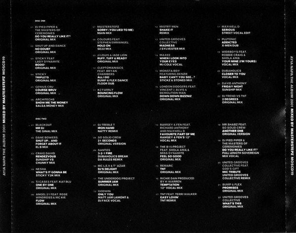 CD: 3 double CD's - Sash!, DJ EZ, CRW, Maxee, David Anthony, – Usato da Unterbäch VS venduto da diquq 2