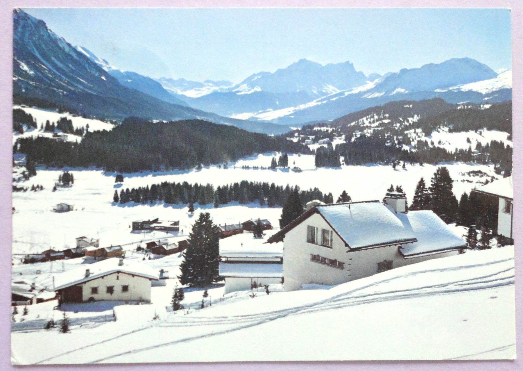 Cartoline postali: Valbella-Lenzerheide, 1500 m ü.M. – Usato da Fétigny venduto da Billy2miny