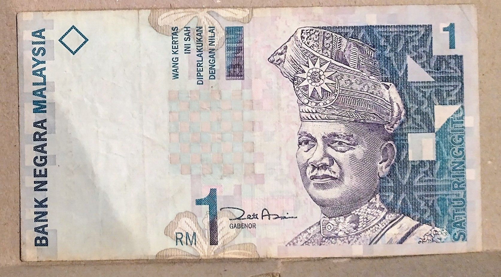 Banconote: Malaysia 1 Ringgit Banknote – Usato da Steinhausen venduto da MuRaTo