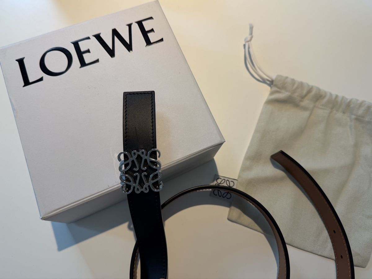 Loewe Ceintures: Loewe Belt Anagram Black/Brown – D'occasion à Zürich par dav_ylk6 1